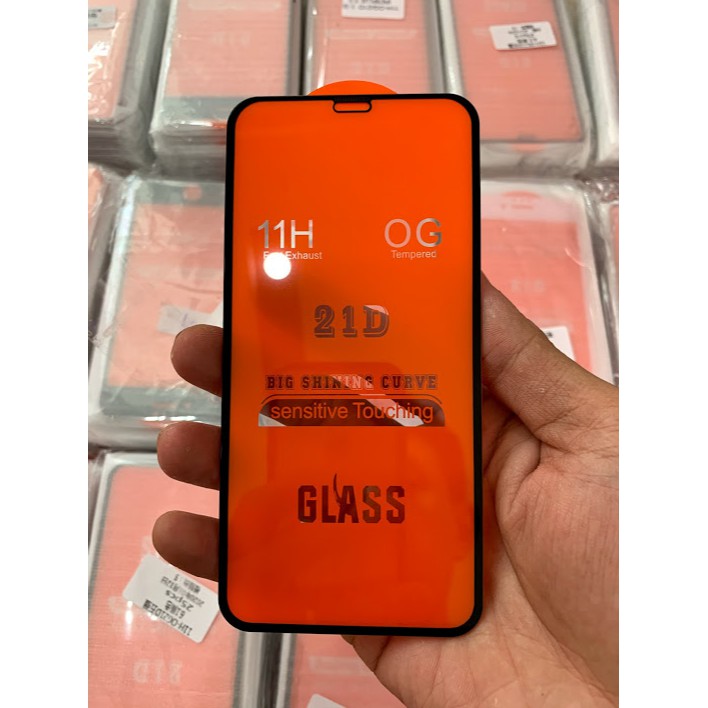 Cường lực IPHONE Full Màn 21D, SIÊU BỀN, độ cứng 11H cho ip6/6s/7/8/7p/8p/x/xs/xsmax/xr/11/12/12promax