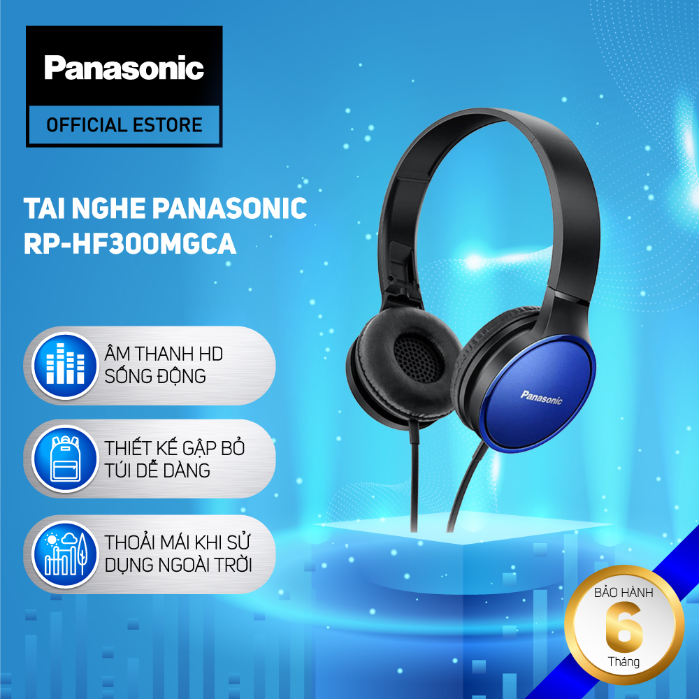 [Tặng Bộ Quà 2 Món] Tai Nghe Panasonic HF300M - Bảo Hành 6 Tháng - Hàng Chính Hãng