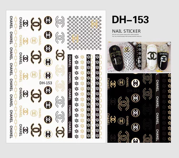 Sticker dán móng tay thương hiệu