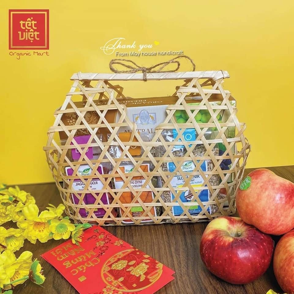 Giỏ Tre Đựng Quà, Hoa Quả G1 Siêu hot 2024