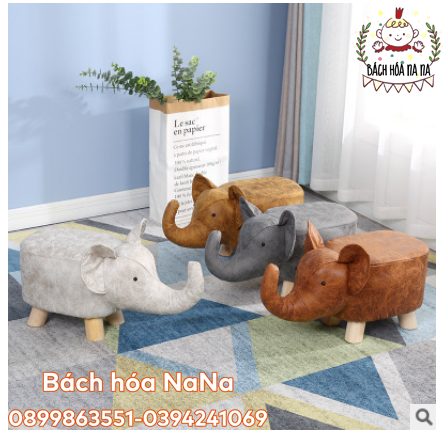 GHẾ ĐÔN GHẾ SOPHA HÌNH ĐỘNG VẬT siêu đáng yêu cho cả nhà - Mẫu Hot 2020 - Chất liệu Da siêu mượt - NANASHOP