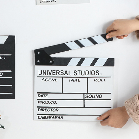 Bảng clapper board quay phim size lớn đạo cụ chụp ảnh quay phim