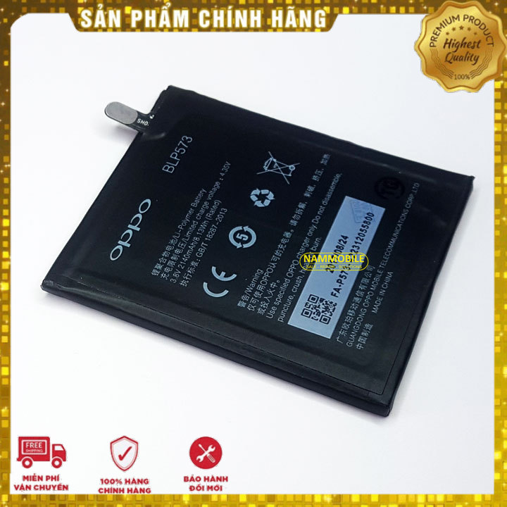 Pin oppo n1 mini n5111 n117 find 7 mini r6007 blp573 2140mah zin* tặng siêu dán pin-freeship
