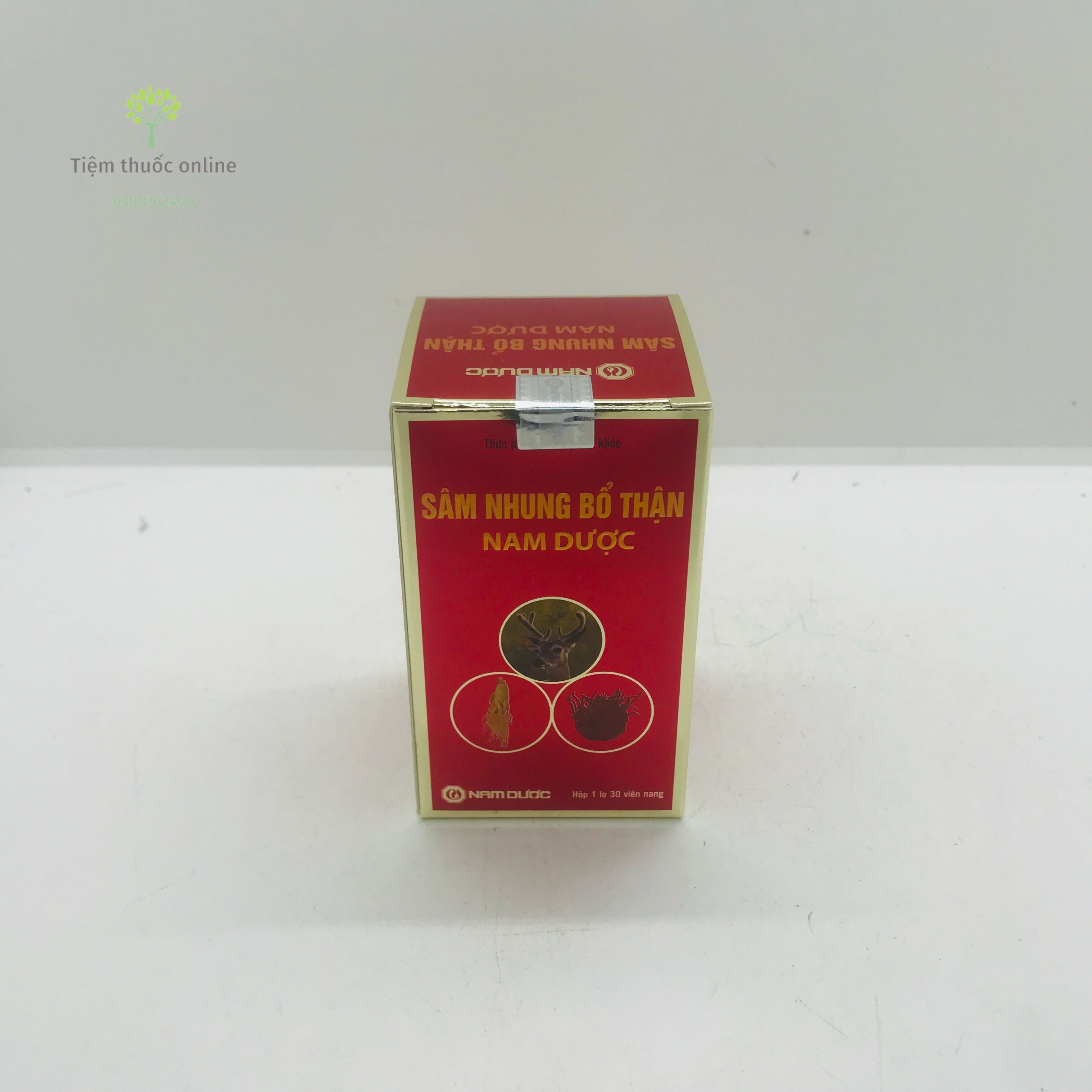 Sâm nhung bổ thận nam dược - lọ 30 viên