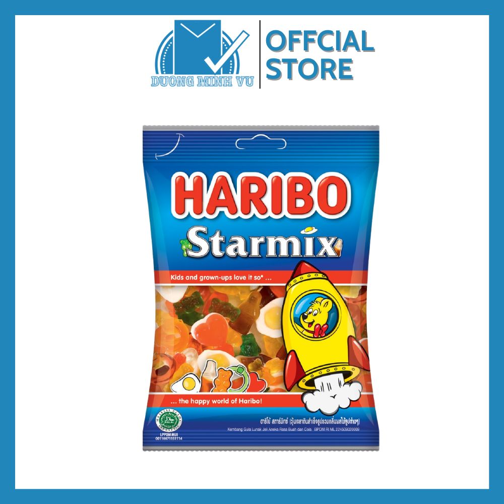 Kẹo dẻo Haribo Starmix 160g