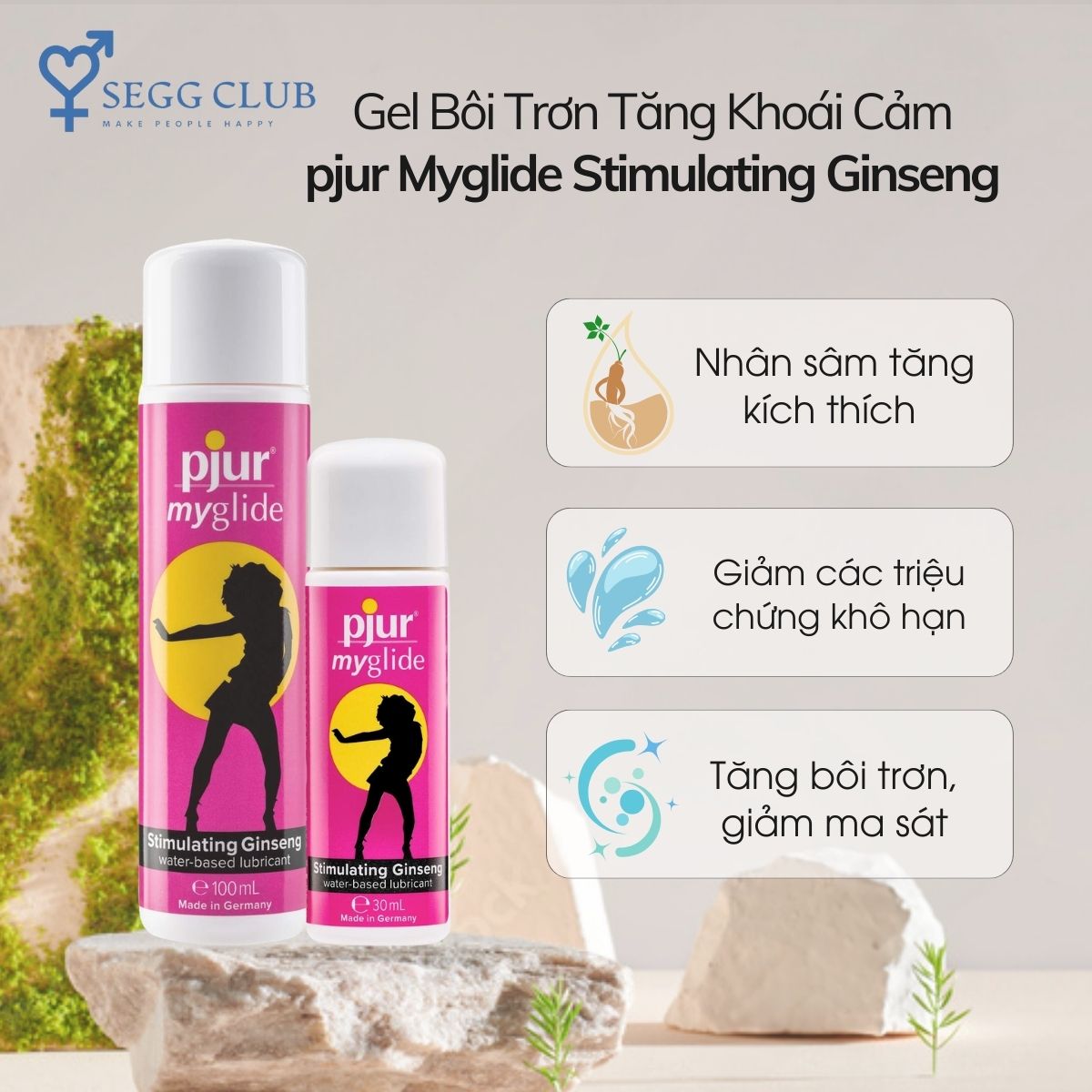 Gel Bôi Trơn Pjur MyGlide Dành Cho Nữ 100ml - seggclub