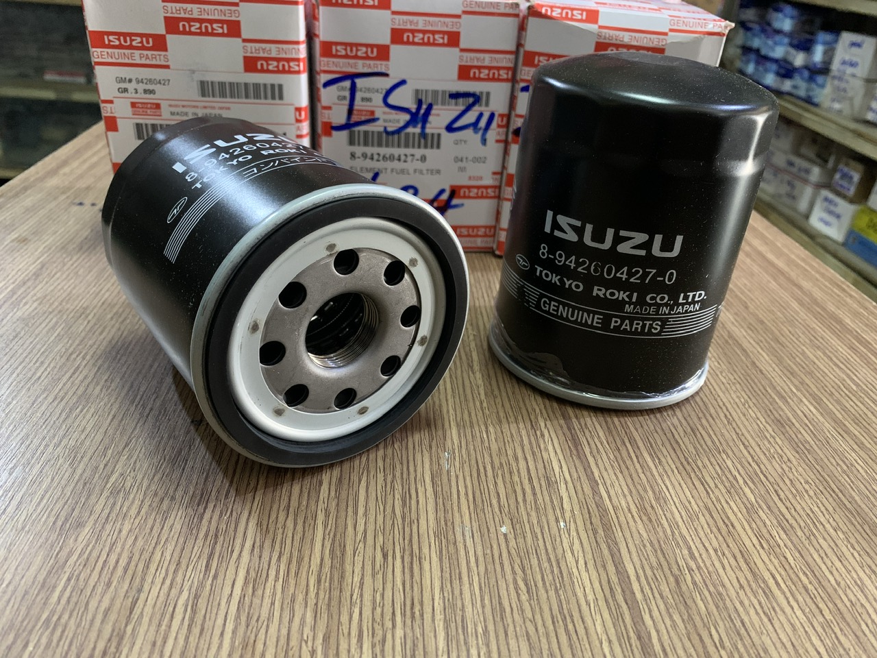 Lọc dầu nhờn, lọc nhớt động cơ xe isuzu tải 1,9 tấn đến 3,5 tấn nqr, qkr, nmr,......