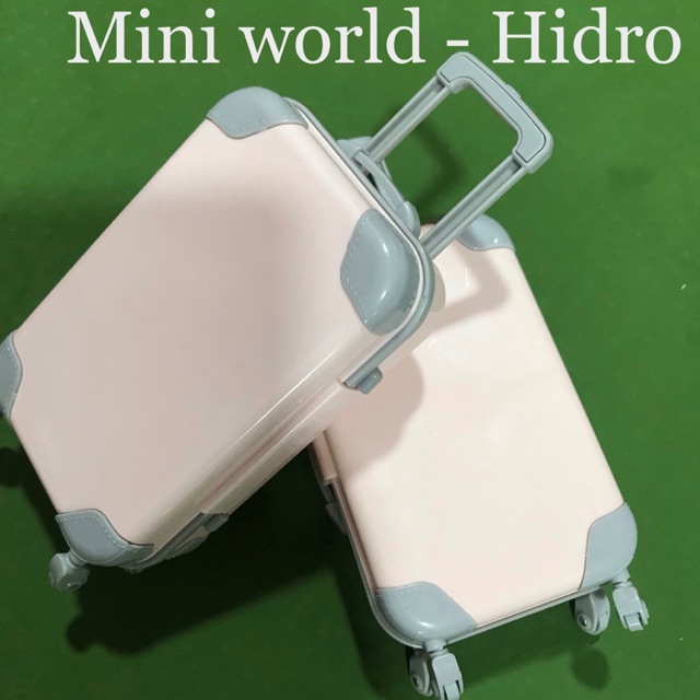 Mô hình vali kéo mini trang trí nhà búp bê cam kết sản phẩm đúng mô tả chất lượng đảm bảo