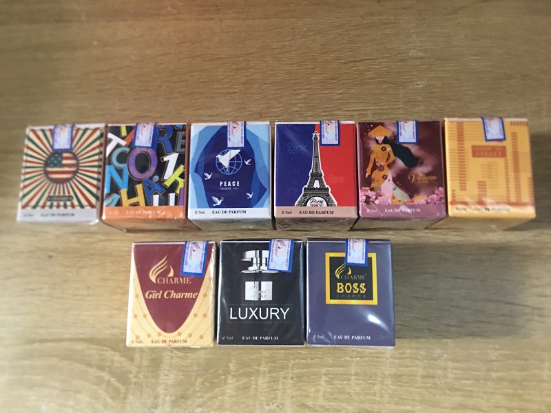 [HCM]Nước hoa mini Char.me 5ml - 3 PHÂN LOẠI ( No.1 Việt Nam, Boss, Luxury)