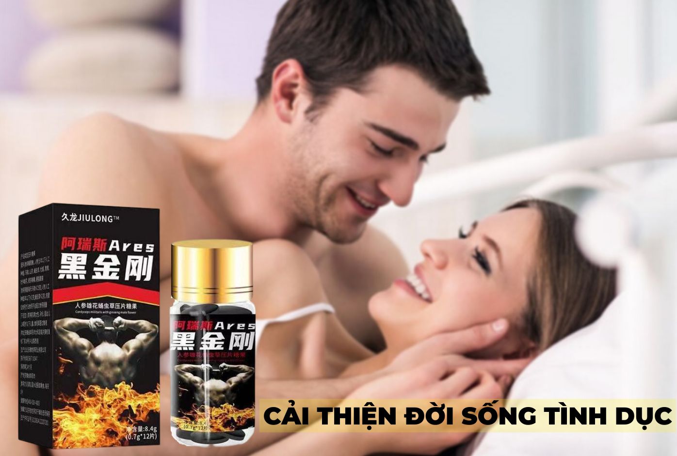 Viên bổ tăng cường sinh lý nam giới, cải thiện đời sống tình dục