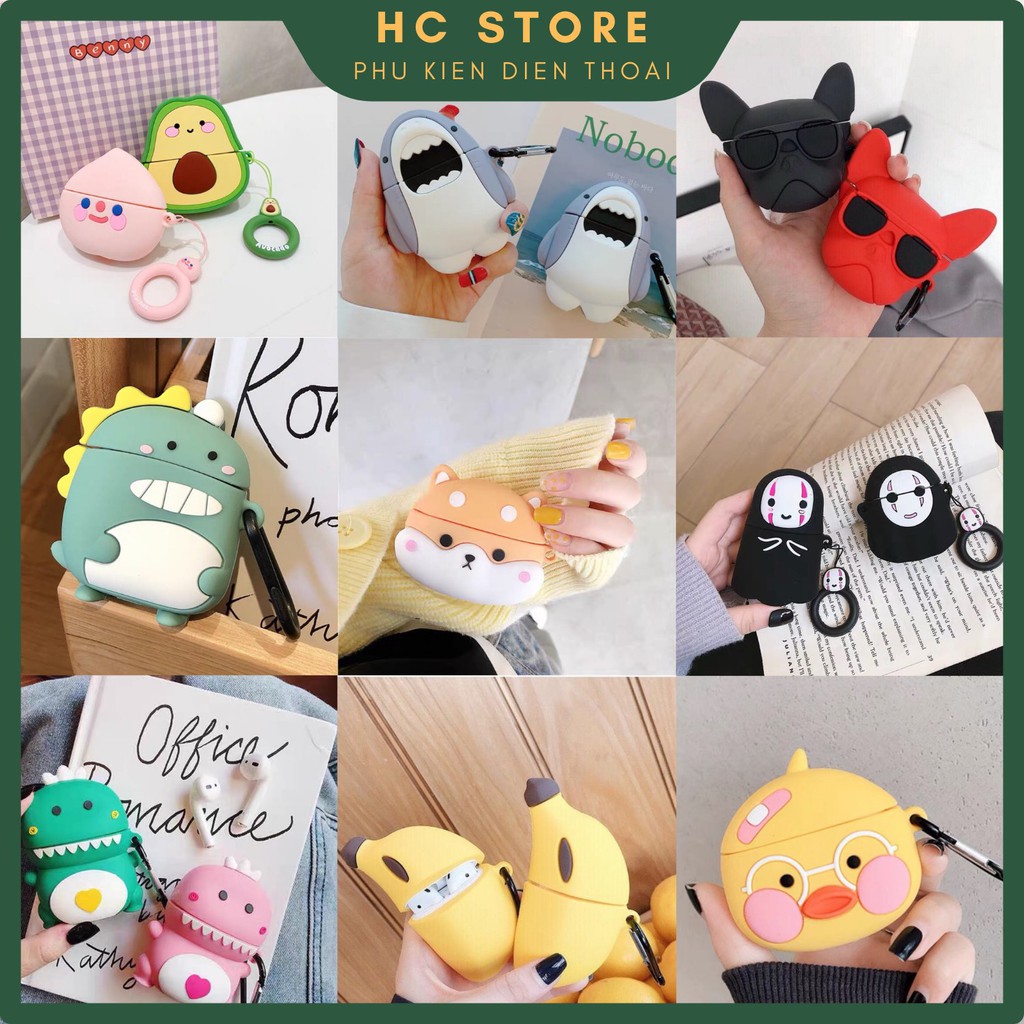 Vỏ Ốp Case Airpod Airpods Bảo Vệ Bao Đựng Tai Nghe Không Dây Bluetooth 1/2/Pro/I12/I9/I7/Tws Chống Va Đập