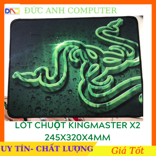 Lót chuột - Mouse Pad Kingmaster X1 x2 chuyên game size 245*320 dày 4 ly hàng cao cấp sản phẩm tốt chất lượng cao cam kết hàng giống mô tả