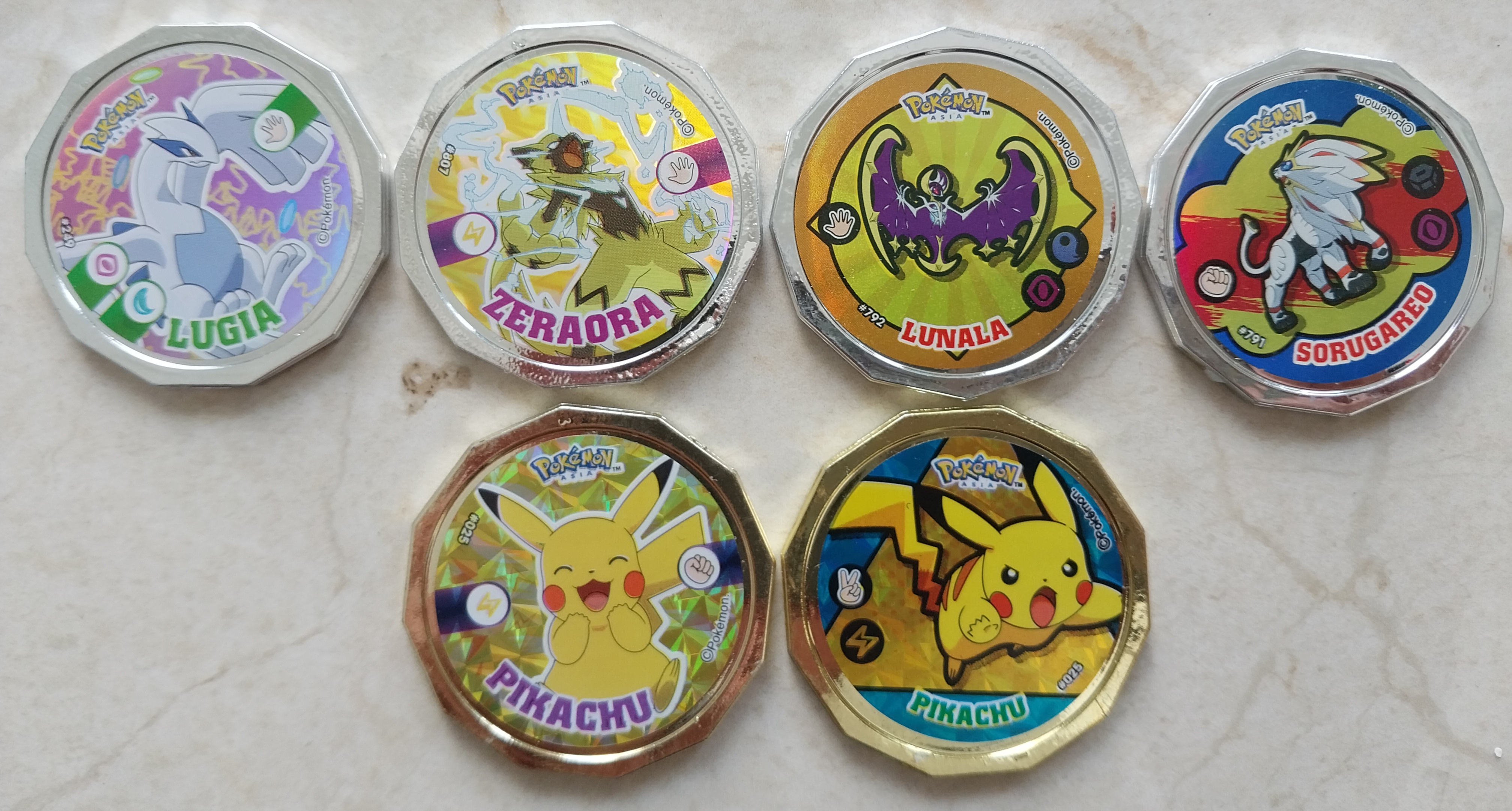 Thẻ pokemon lotte 2018, series 4