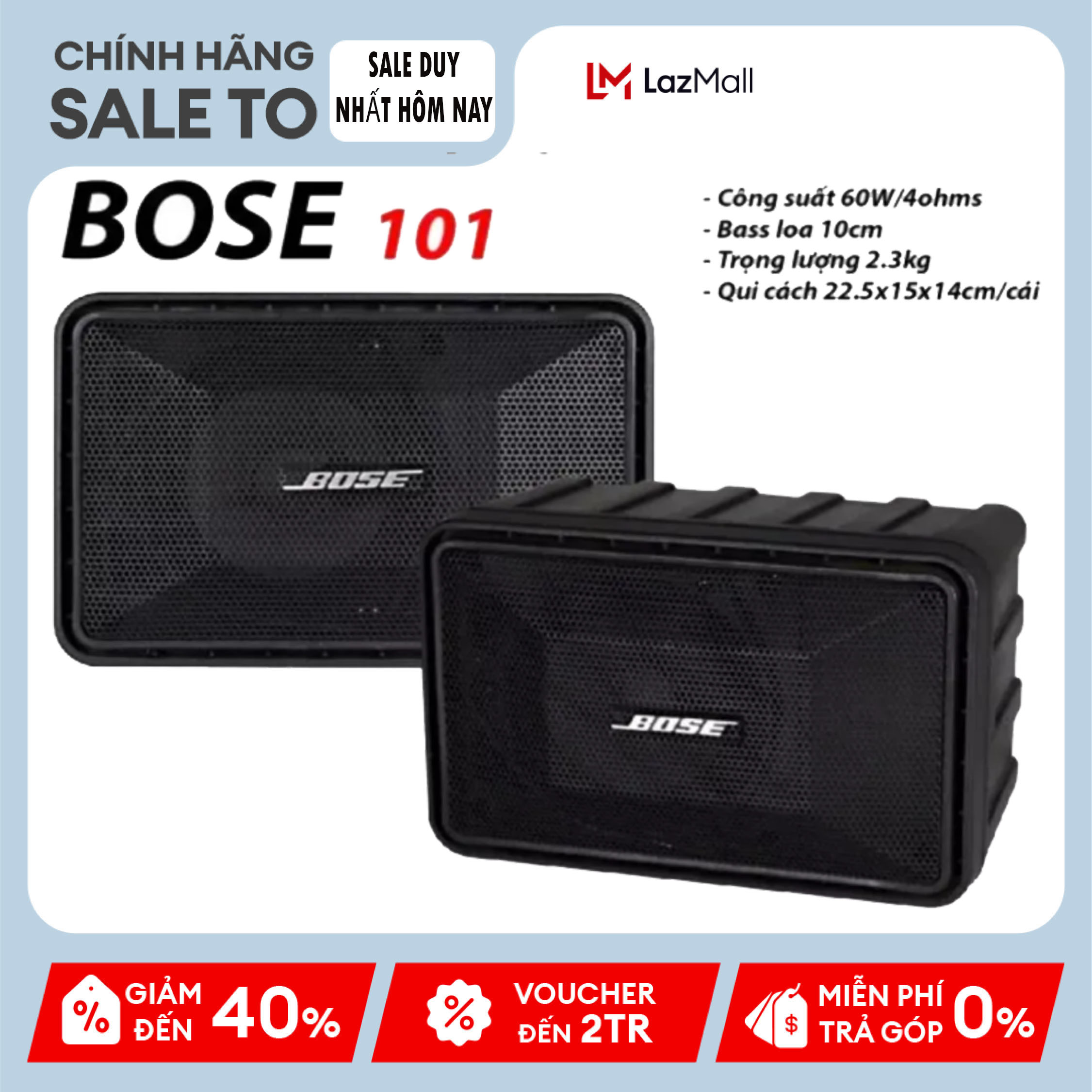 Loa Bose 201 Series V Treo Tường Mini Công Suất 100W Sử Dụng Cho Quán Cafe Nhà Hàng Nghe Nhạc Gia Đình. Âm Thanh Chân Thực Rõ Ràng Trầm Ấm.Thiết Kế Ấn Tượng Giải Trí Đỉnh Cao Bảo Hành 12 Tháng