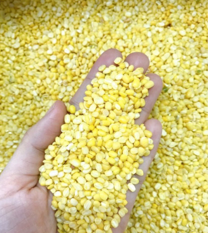 Đậu xanh tách vỏ -đậu đẹp ̣