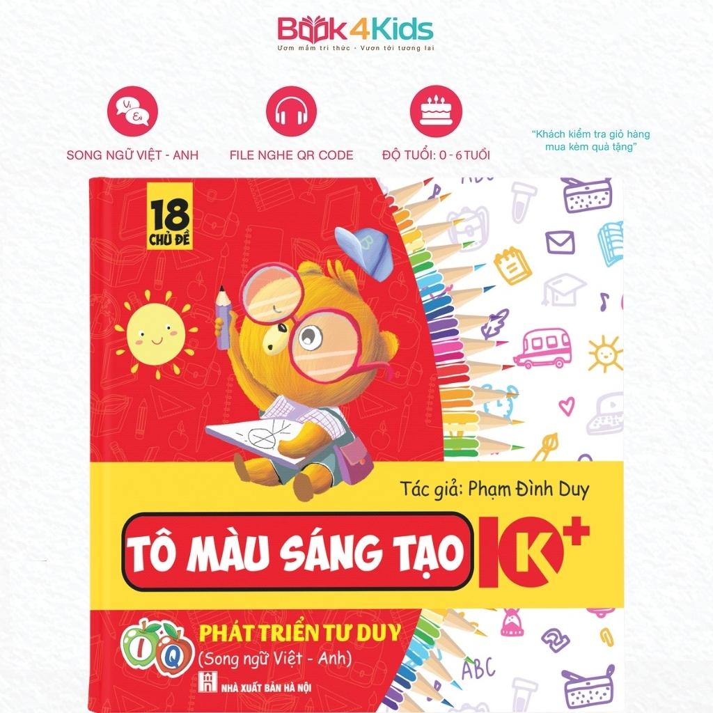 Bé tô màu sáng tạo 10.000 hình vẽ- chủ đề đa dạng