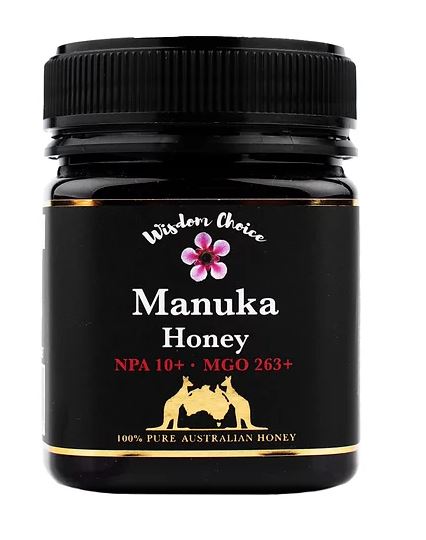 Mật Ong Úc Manuka Thượng Hạng NPA 10+ MGO 263+ Wisdom Choice 100% Pure Australian Honey