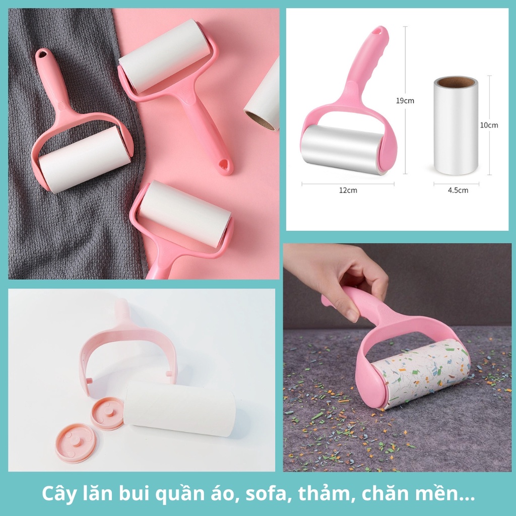 Cây lăn bụi quần áo sofa thảm ga giường đa năng