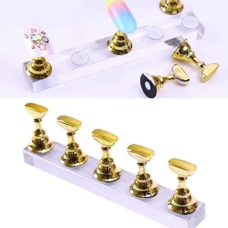 Đế tập vẽ nail, sét đế bàn cờ, băng keo dính dán đế