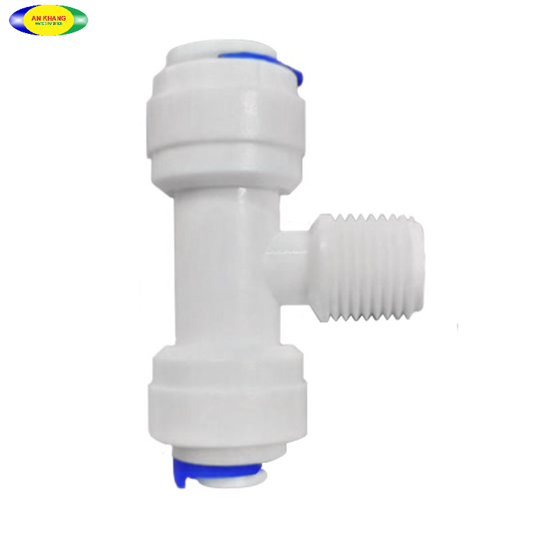 Nối T chính răng ngoài 13 1 đầu 10 ly 1 đầu 6 ly hàng nhập khẩu chất lượng cao