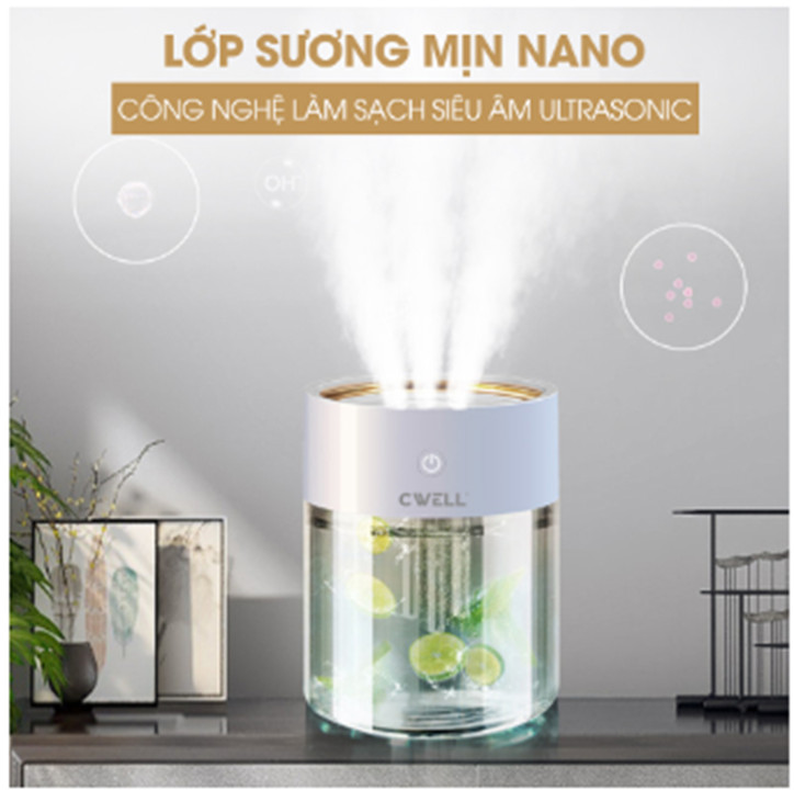 Máy phun sương đèn LED