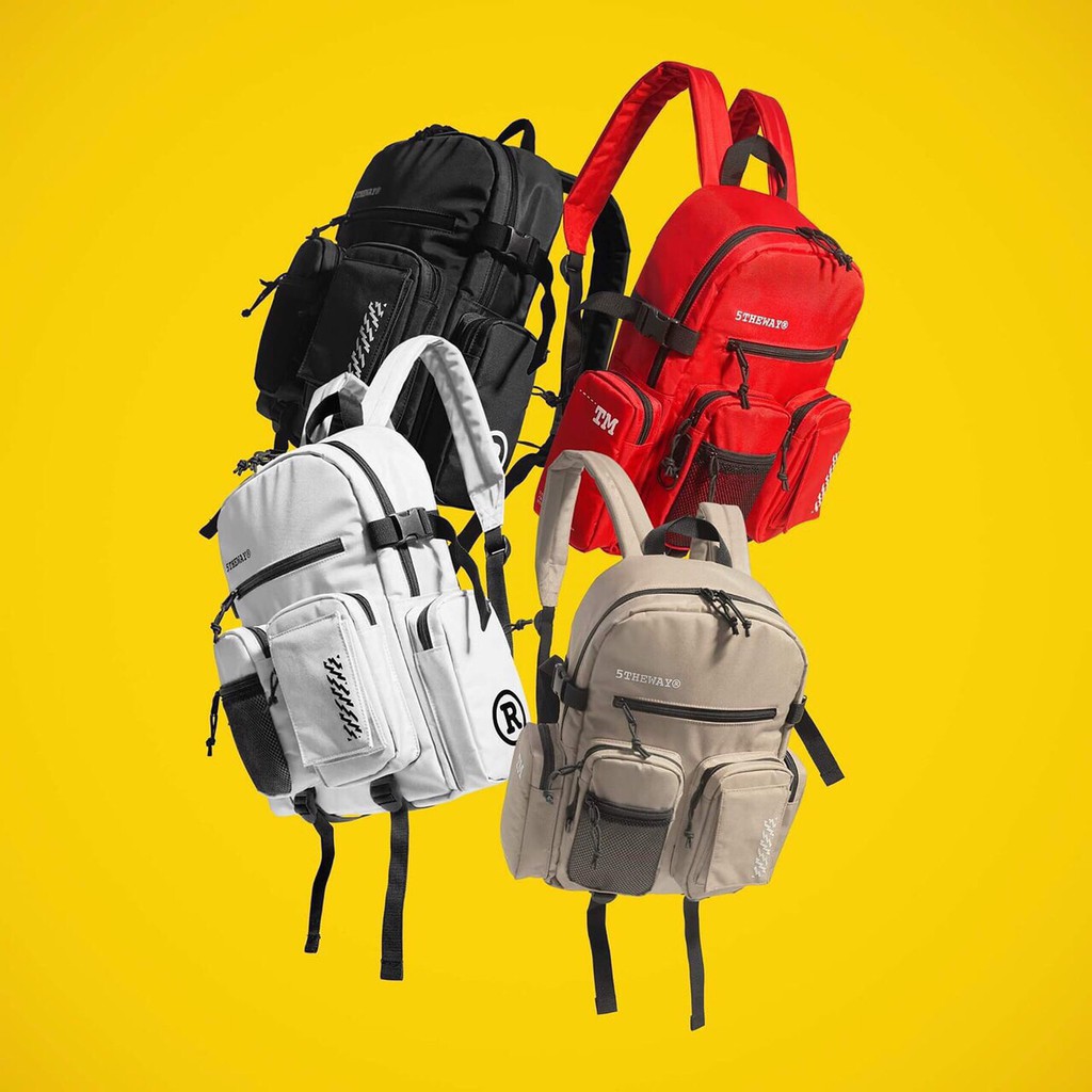 [HCM]Balo thời trang đi học đi chơi du lịch laptop 5theway/ ba lô/ ba lo/ cặp / cap/ balô