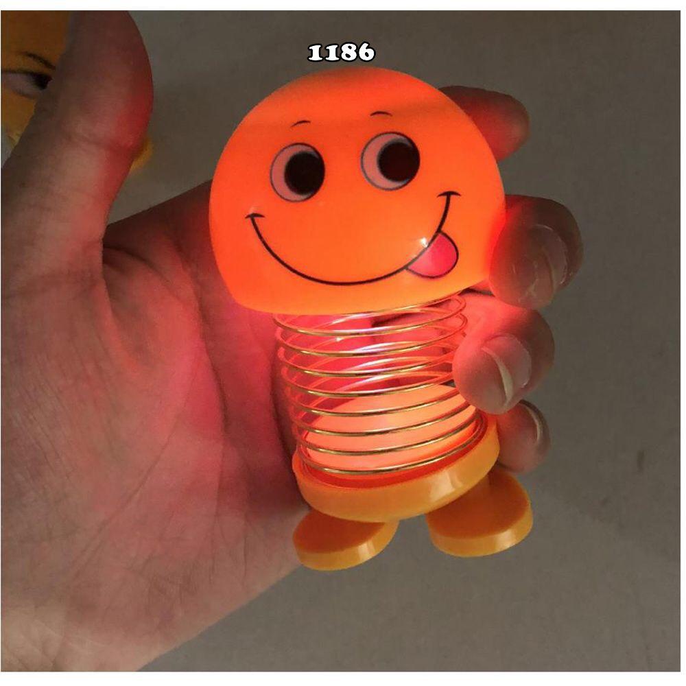 Thú Nhún Emoji Icon Ngộ Nghĩnh Có Đèn Led Nhấp Nháy - Emoji Lò Xo Đồ Chơi Giảm Stress ( Giao Hàng Mẫu Ngẫu Nhiên )