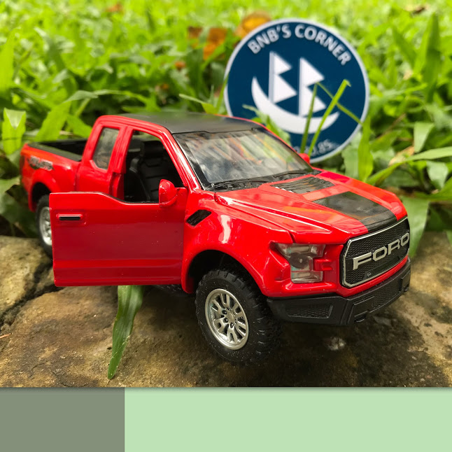 |bnb's corner| xe mô hình 1:32 ford raptor hãng mini auto - phân loại no box