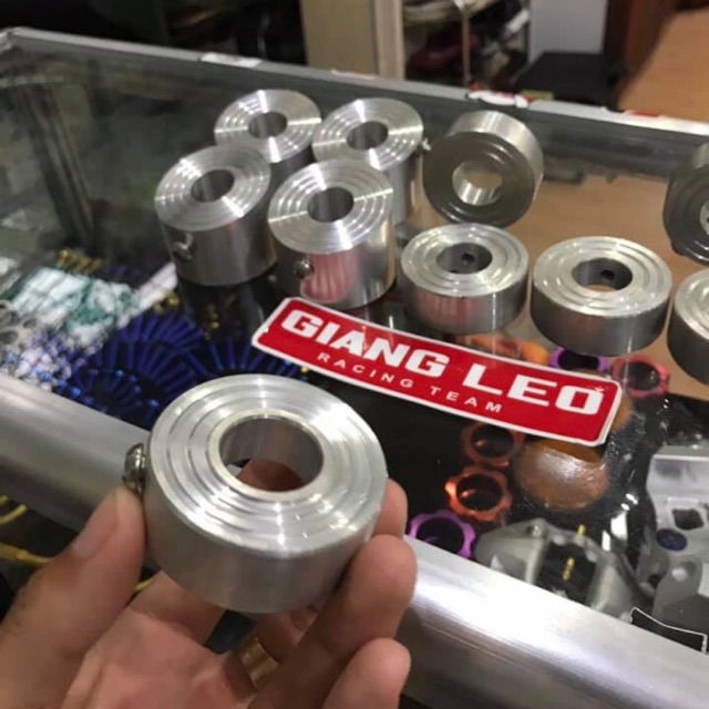 Tiêu nhôm cnc tiêu bằng gắn leovince giảm thanh chống hụp gắn mọi loại pô tăng