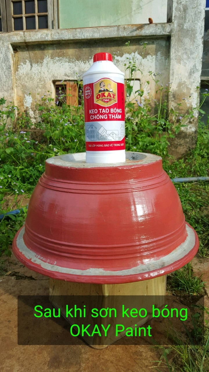 Keo bóng nước chai 1lit