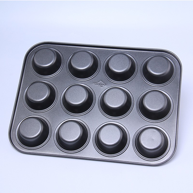 Khuôn Cupcake 12 lỗ chống dính