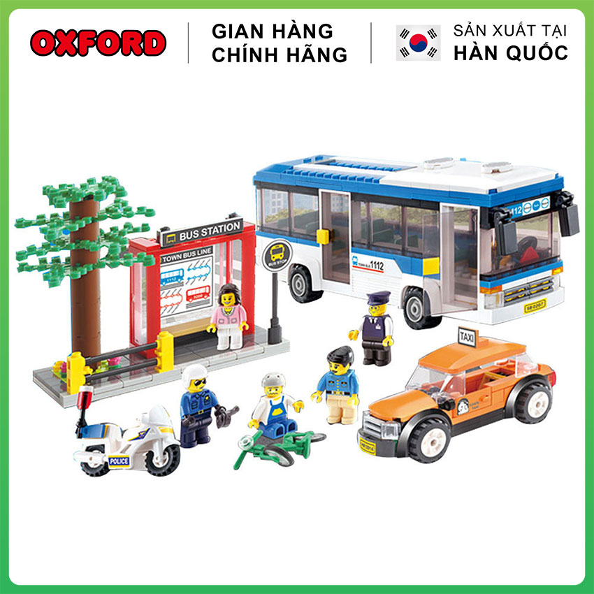 Đồ Chơi Lắp Ráp Xe Giao Thông Lego City Oxford ST33339 - Đồ Chơi Thông Minh gồm 456 Chi Tiết Nhựa An Toàn Cho Trẻ Em từ 6 Tuổi Rèn Tư Duy | Handskid