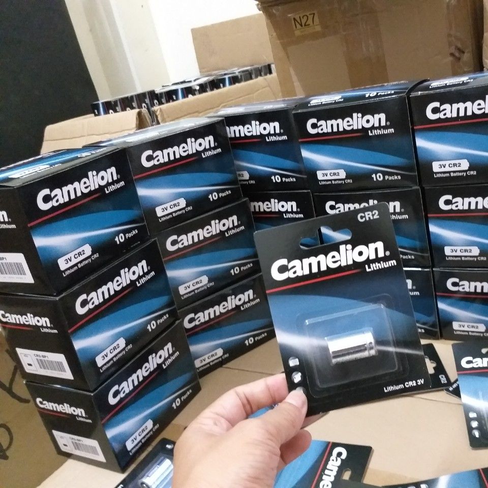 Pin CR2 Camelion dùng cho máy ảnh. máy đo khoảng cách, thiết bị đo chơi golf, Pin PLC và thiết bị điện tử khác