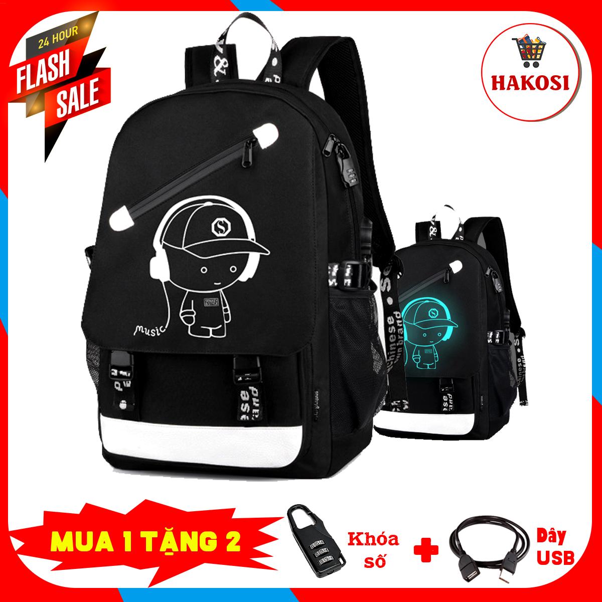 Balo thời trang - balo đi học, balo laptop, balo, balo đựng laptop, balo nam, balo du lịch cho nam, balo dạ quang, balo hà nội - [HAKOSI]