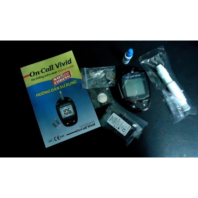 Máy đo đường huyết on call vivid