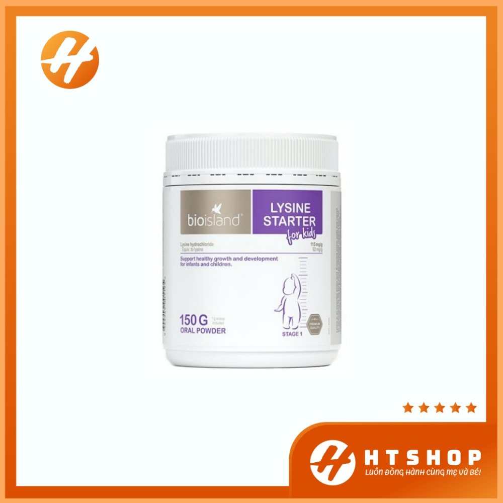 Bột Tăng Trưởng Chiều Cao Bio Island Lysine Starter For Kids