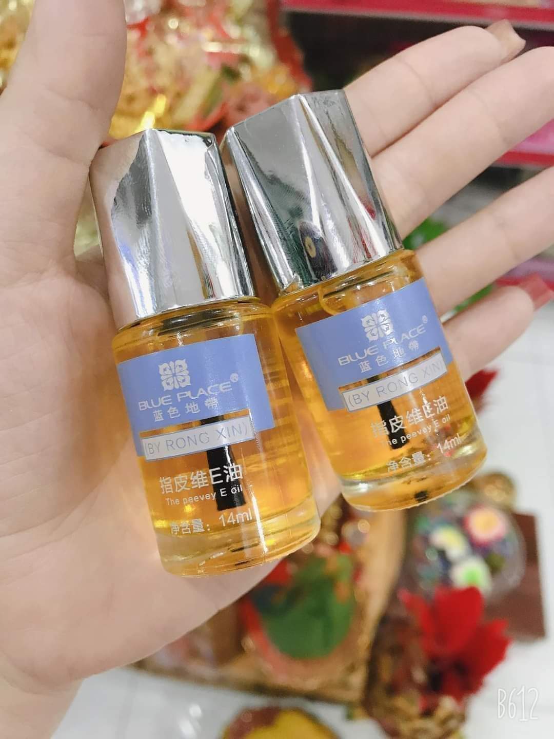 Dầu tháo móng úp, Oil Blue Place thao móng úp siêu nhanh, đắp bột