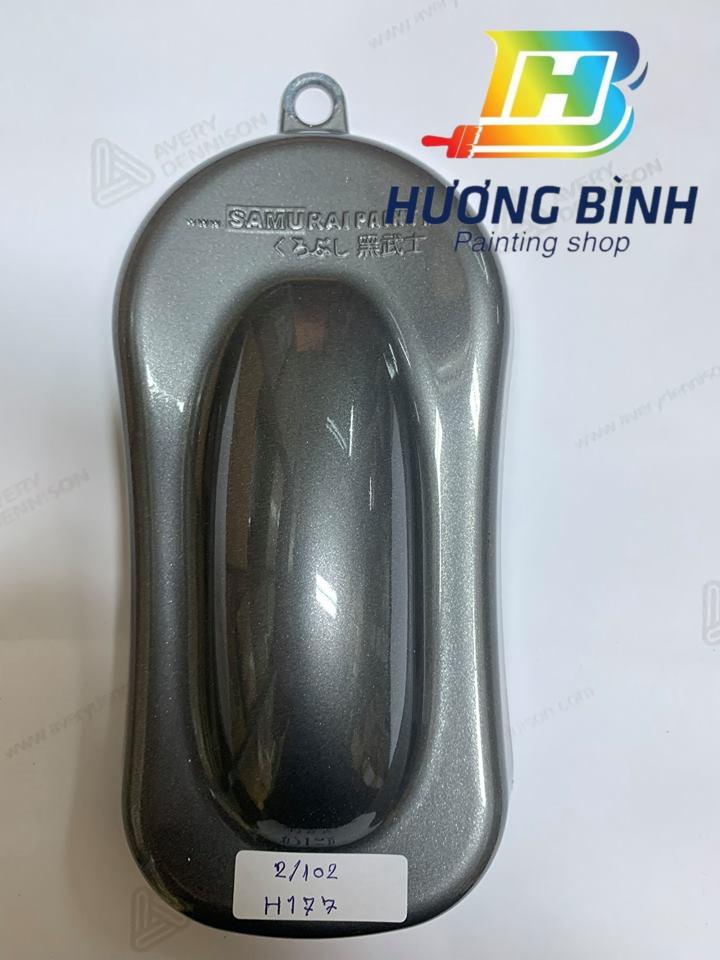Sơn xịt Samurai màu Bạc Vostok - H177 (400ml) (có khả năng kháng xăng A92, A95)