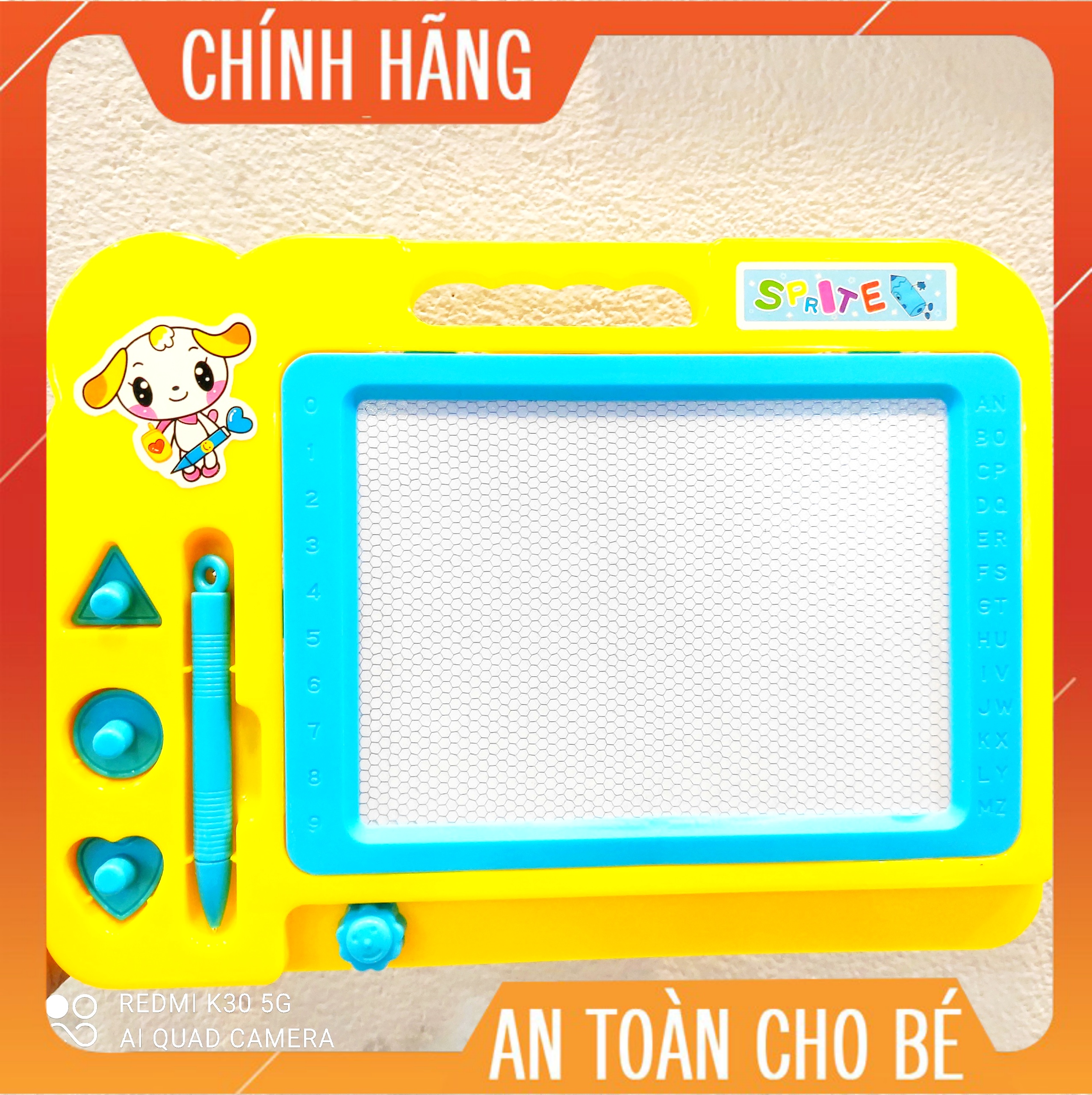 [𝐆𝐈𝐀́ 𝐒𝐎̂́𝐂] Bảng tự xóa thông minh cho bé học tập sáng tạo