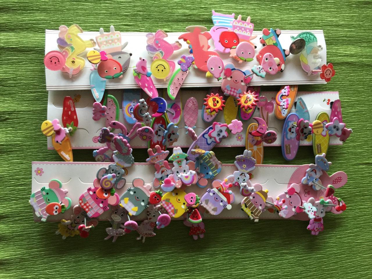 Bộ 2 kẹp nhún kẹp lò xo kẹp lò xo nhún – kẹp tóc nữ