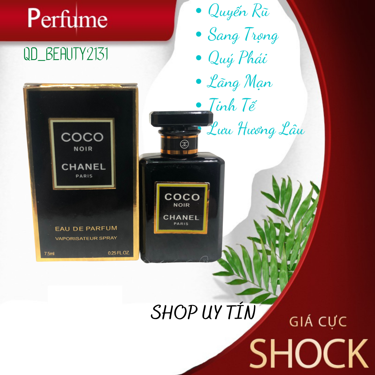 Nước hoa chiết coco c.h.a.n.e.l 7,5ml nhập khẩu cao cấp
