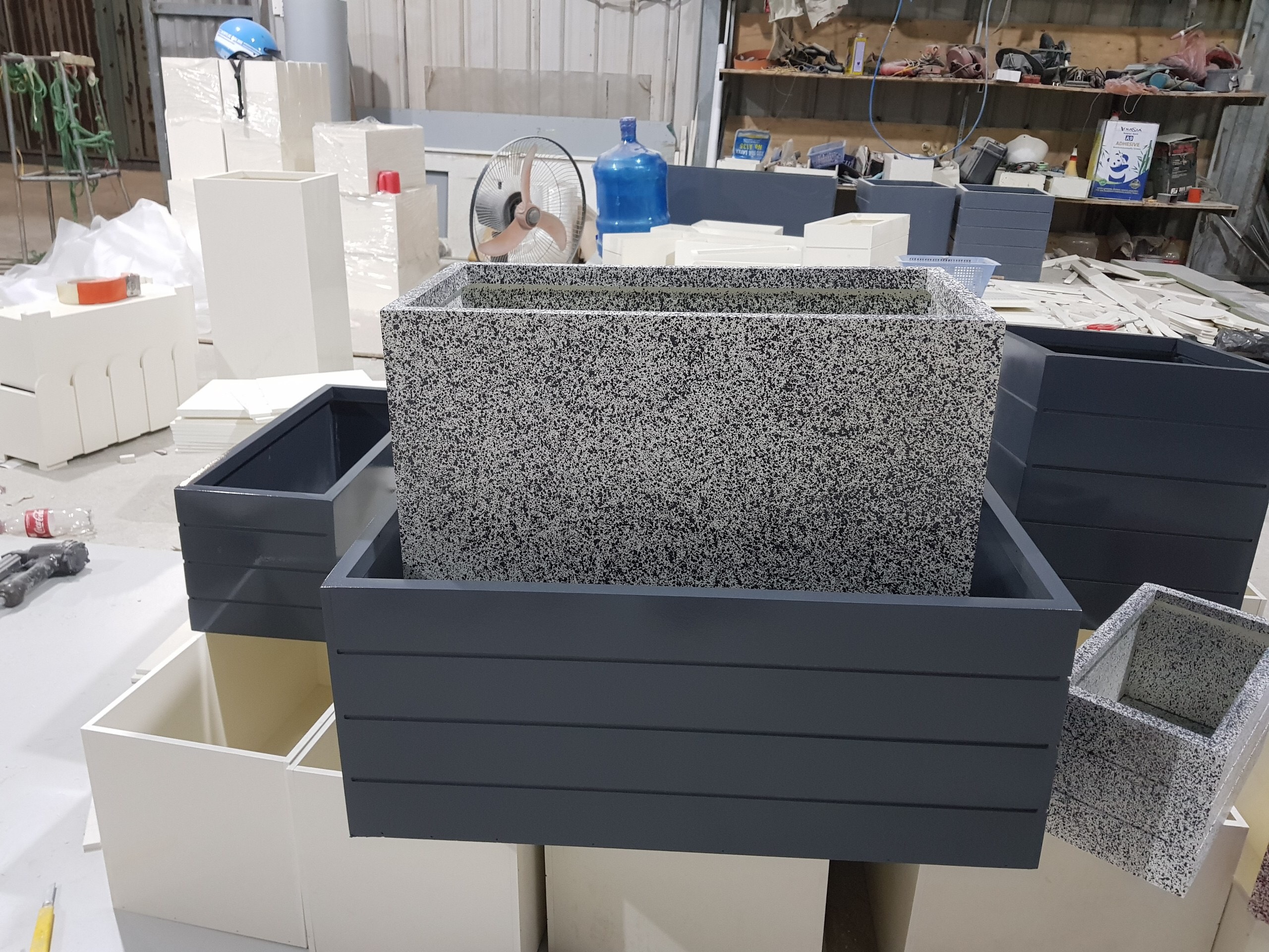 Chậu Composite D50xR25xC25cm