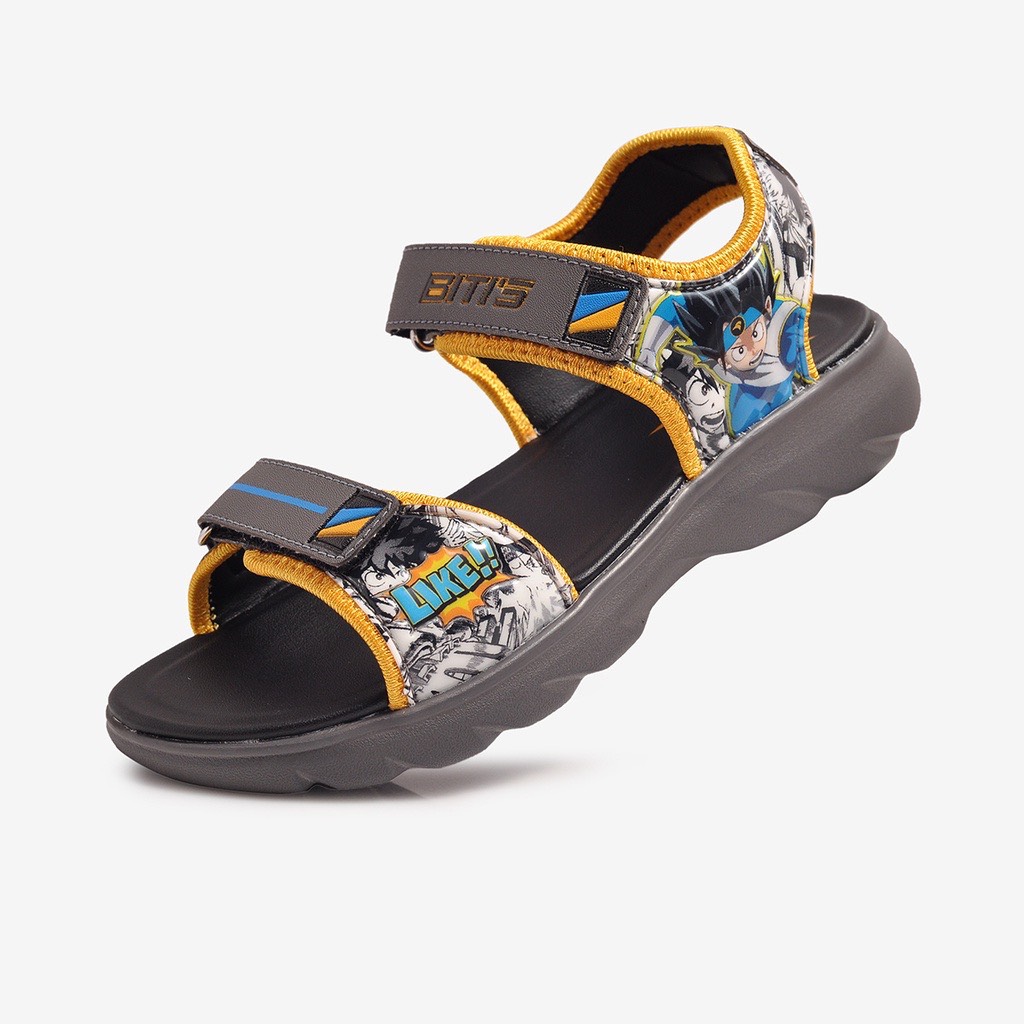 Sandal biti's dép bé trai deb009600doo xam