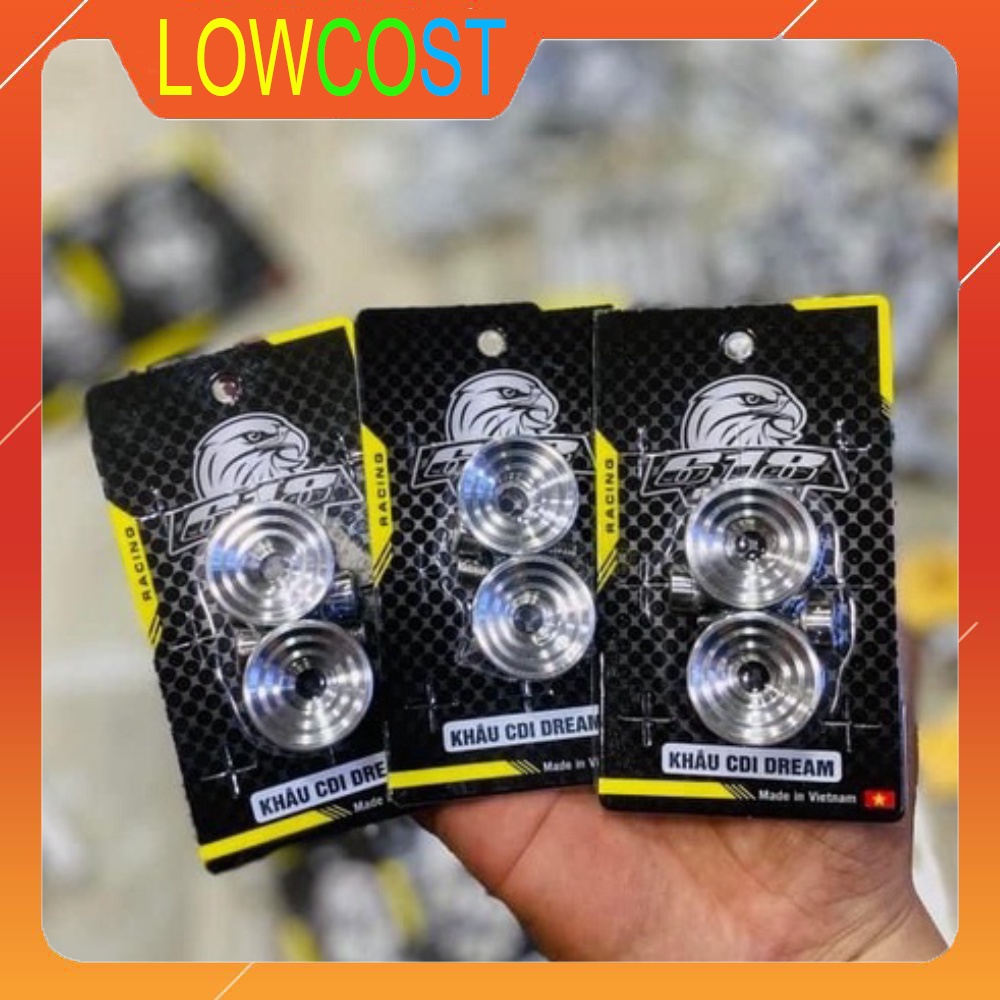 Bộ khâu cdi kèm ốc inox salaya dùng khâu cốp, lưỡi trâu xe dream, super dream, ex5