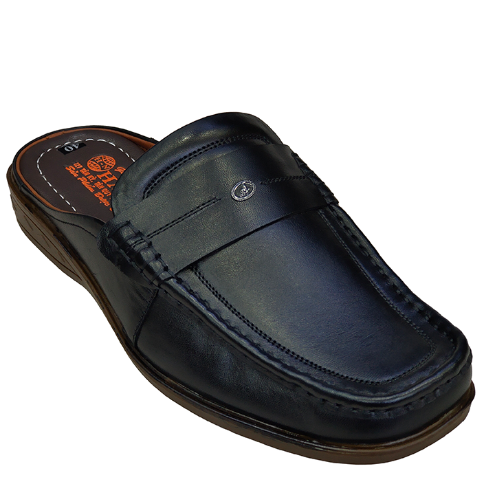 Giày Sục Nam TiTi ĐÔ Da Bò Thật Cao Cấp GSB2067