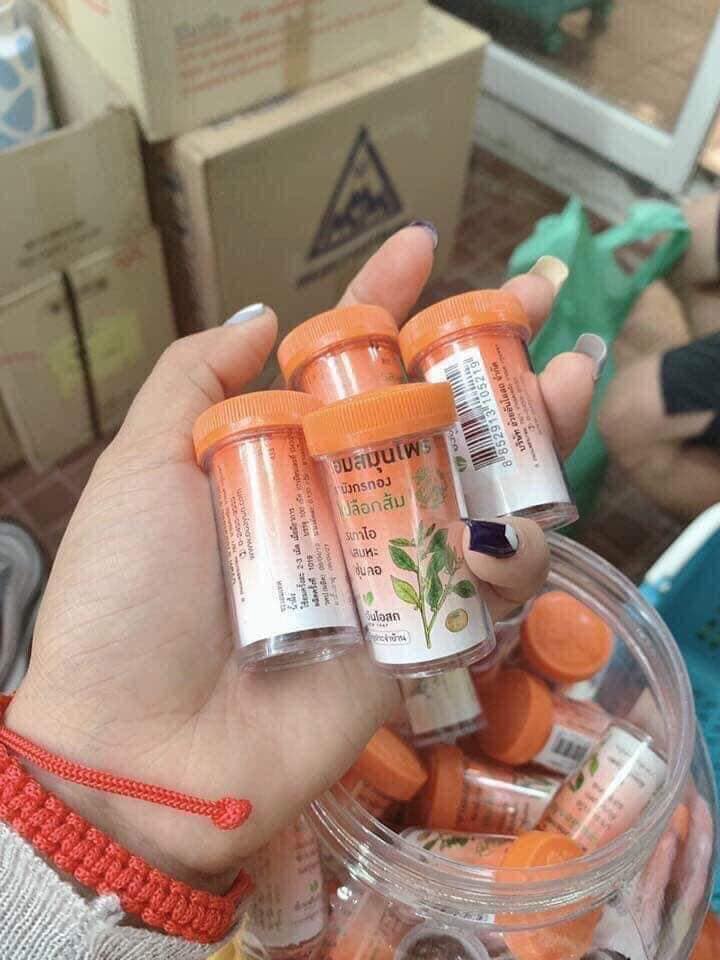 Combo 10 lọ Kẹo Ngậm Ho CAM THẢO, THẢO DƯỢC Thái Lan