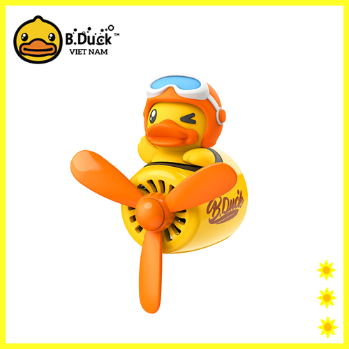 Quạt mini sáp thơm gắn cửa gió điều hòa ô tô B.Duck