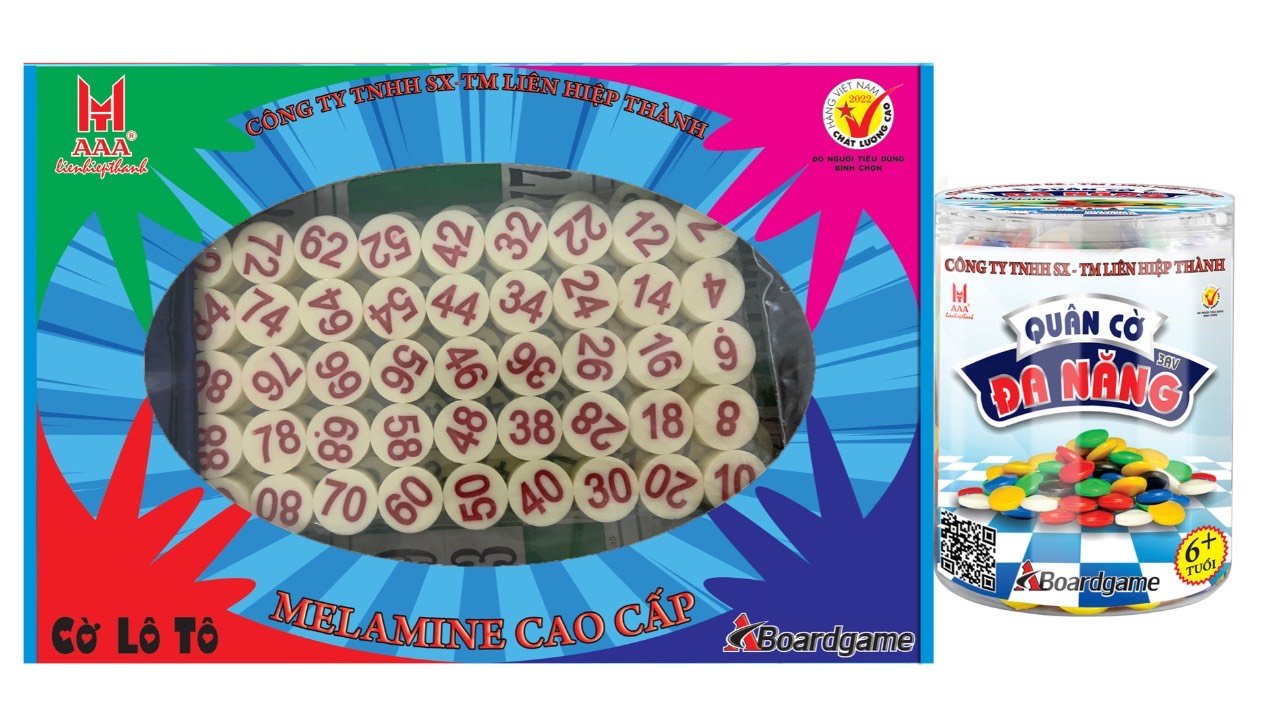 Combo lô tô & quân cờ đa năng