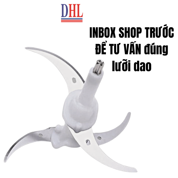 Phụ kiện máy xay thịt chính hãng Lưỡi dao máy xay thịt 2L, 3L, 4L đa năng - inbox shop để đc tư vấn lưỡi dao đúng máy