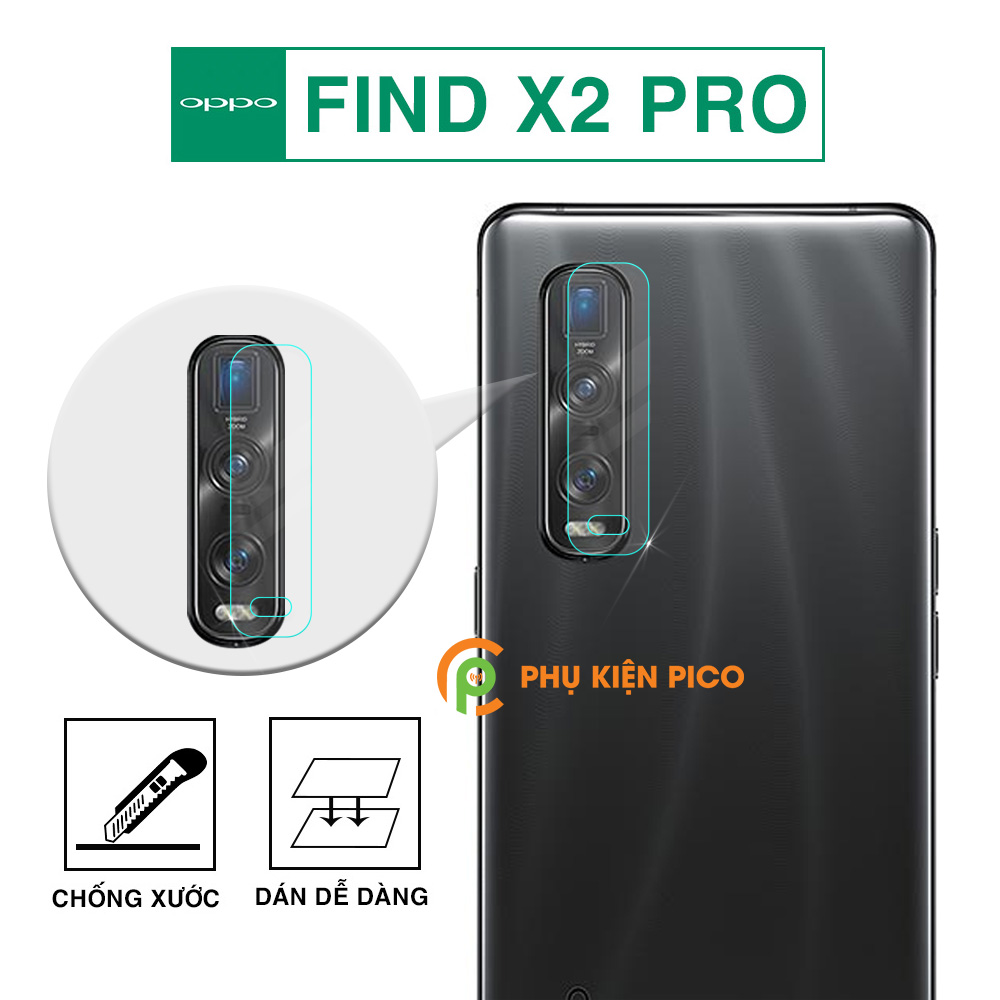 Cường lực camera Find X2 Pro trong suốt độ cứng 9H - Dán camera Oppo Find X2 Pro